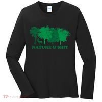 Nature And Shit Women's Long Sleeve Shirt thumb 0