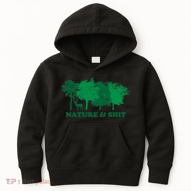 Nature And Shit Kids Hoodie