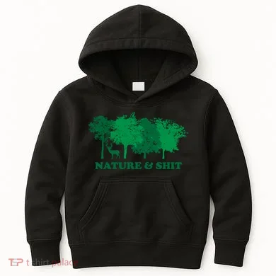 Nature And Shit Kids Hoodie