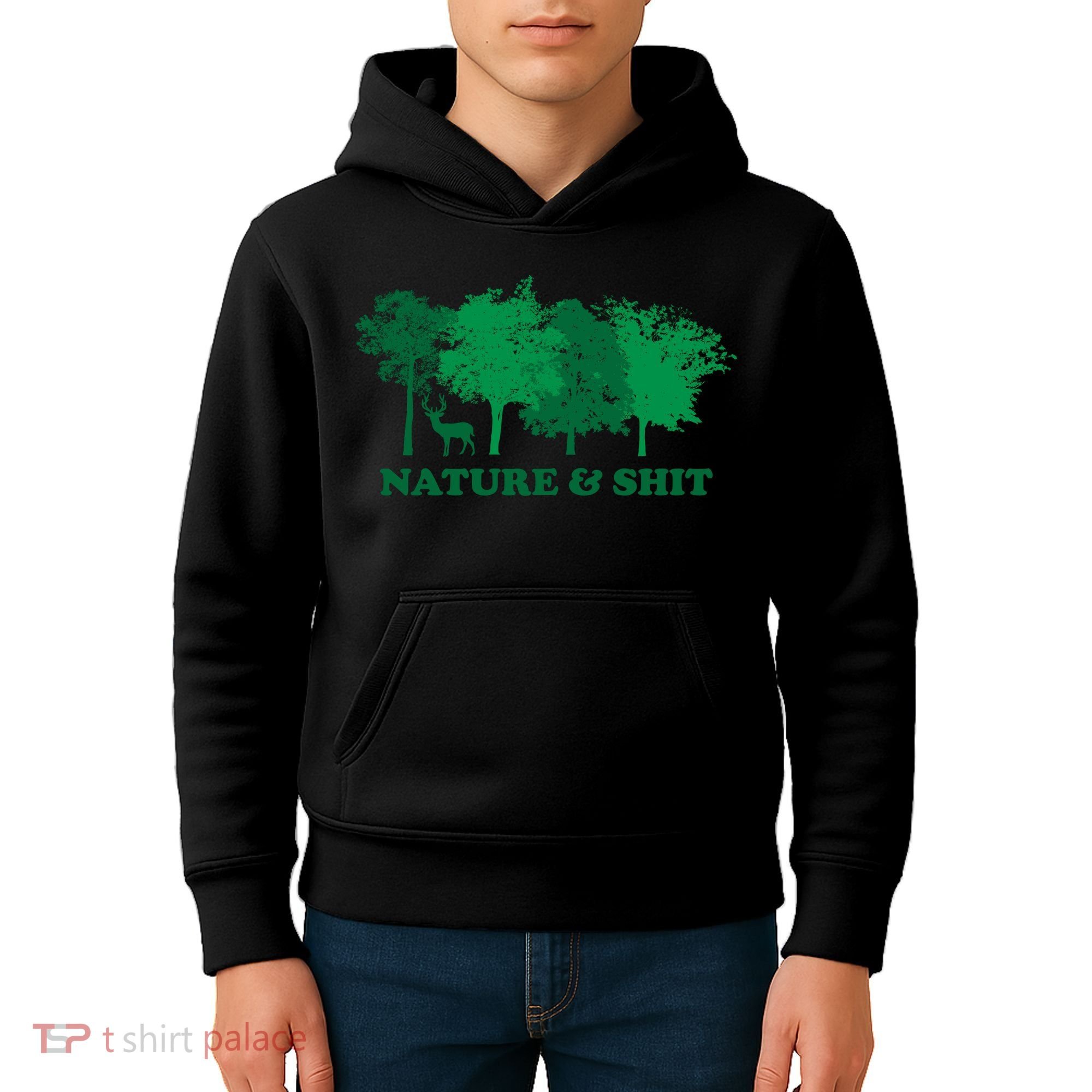 Nature And Shit Kids Hoodie