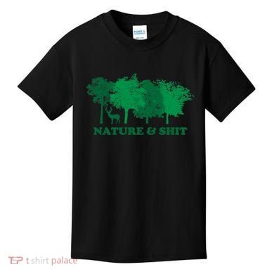 Nature And Shit Kids T-Shirt