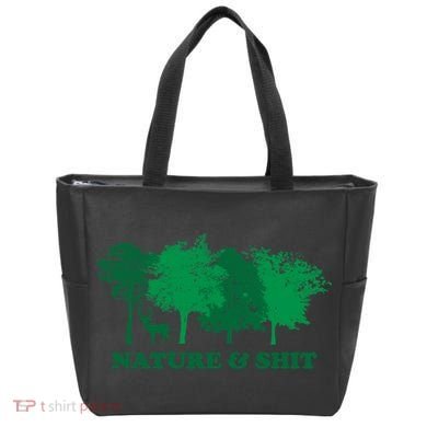 Nature And Shit Tote Bag