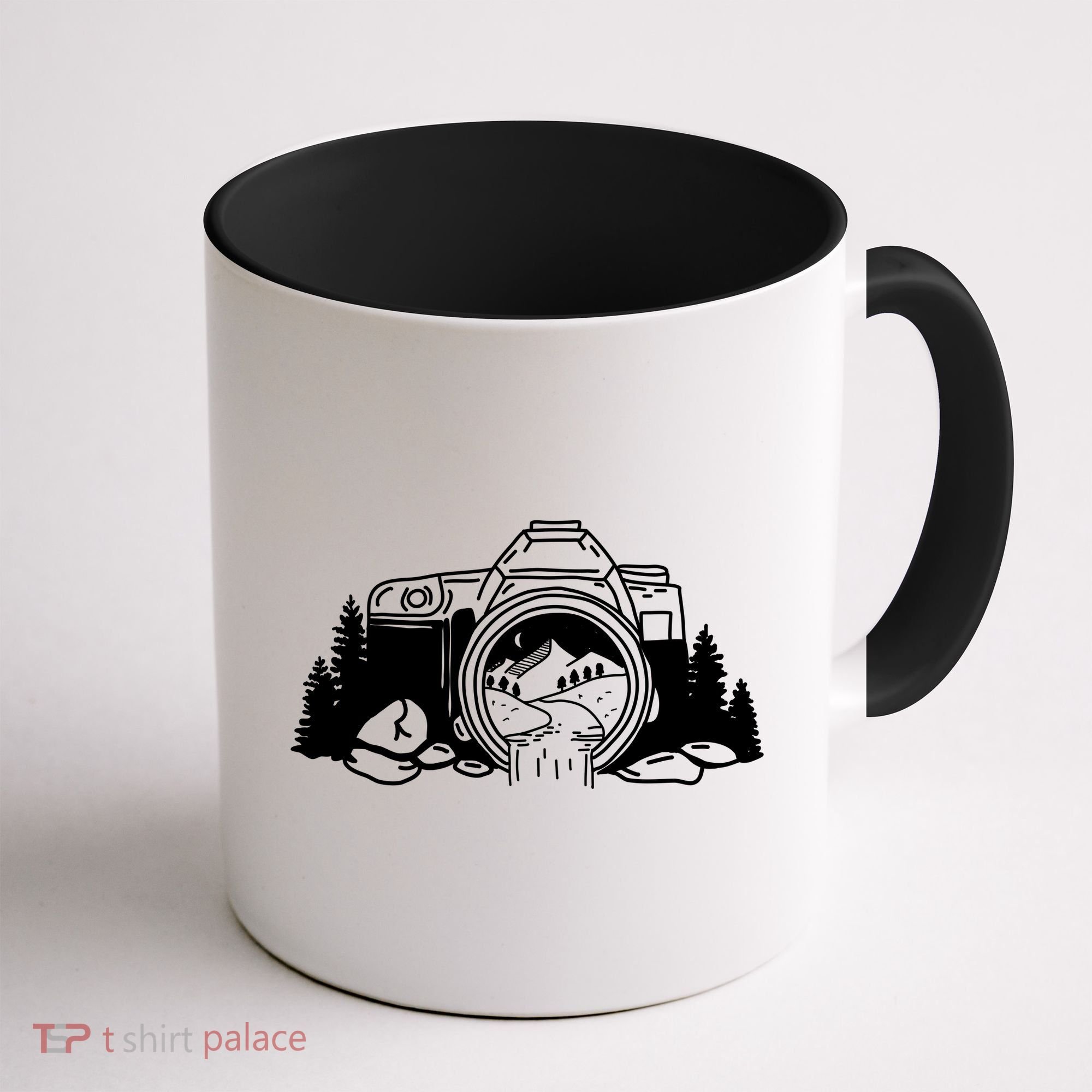 Nature Camera Waterfall Coffee Mug