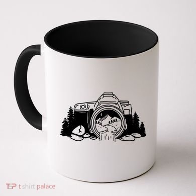 Nature Camera Waterfall Coffee Mug