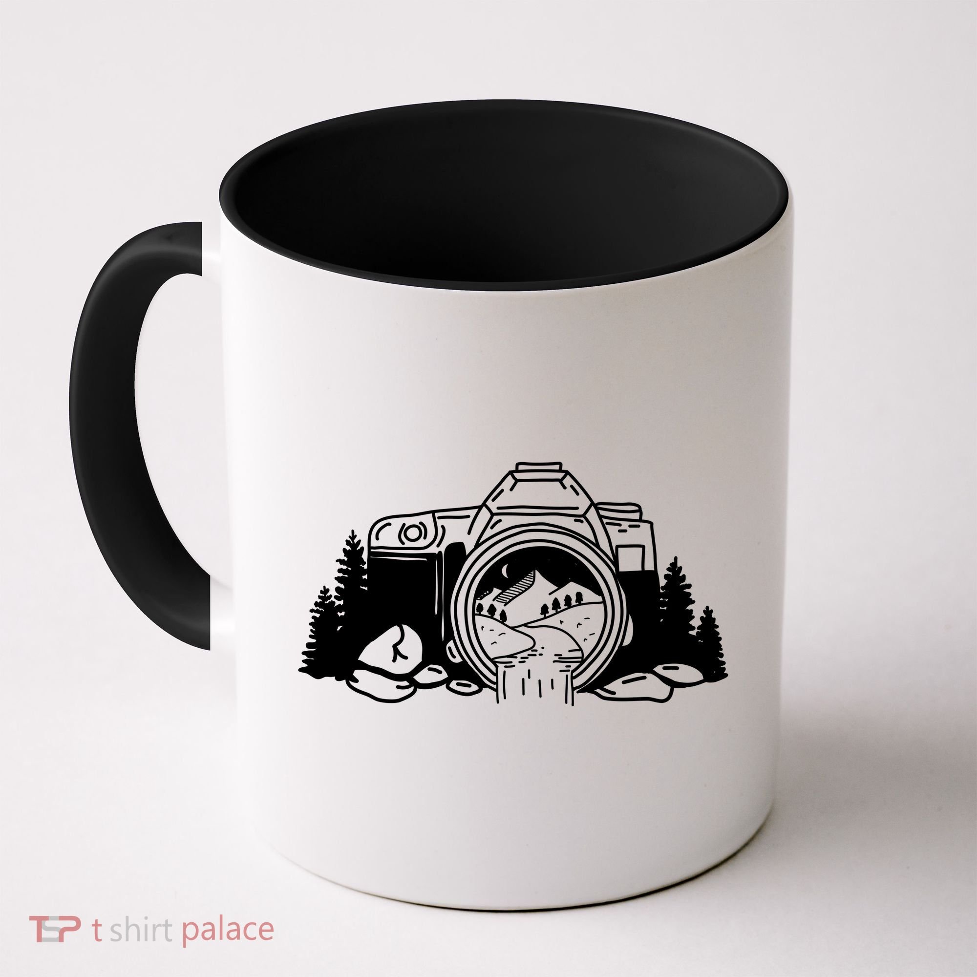 Nature Camera Waterfall Coffee Mug