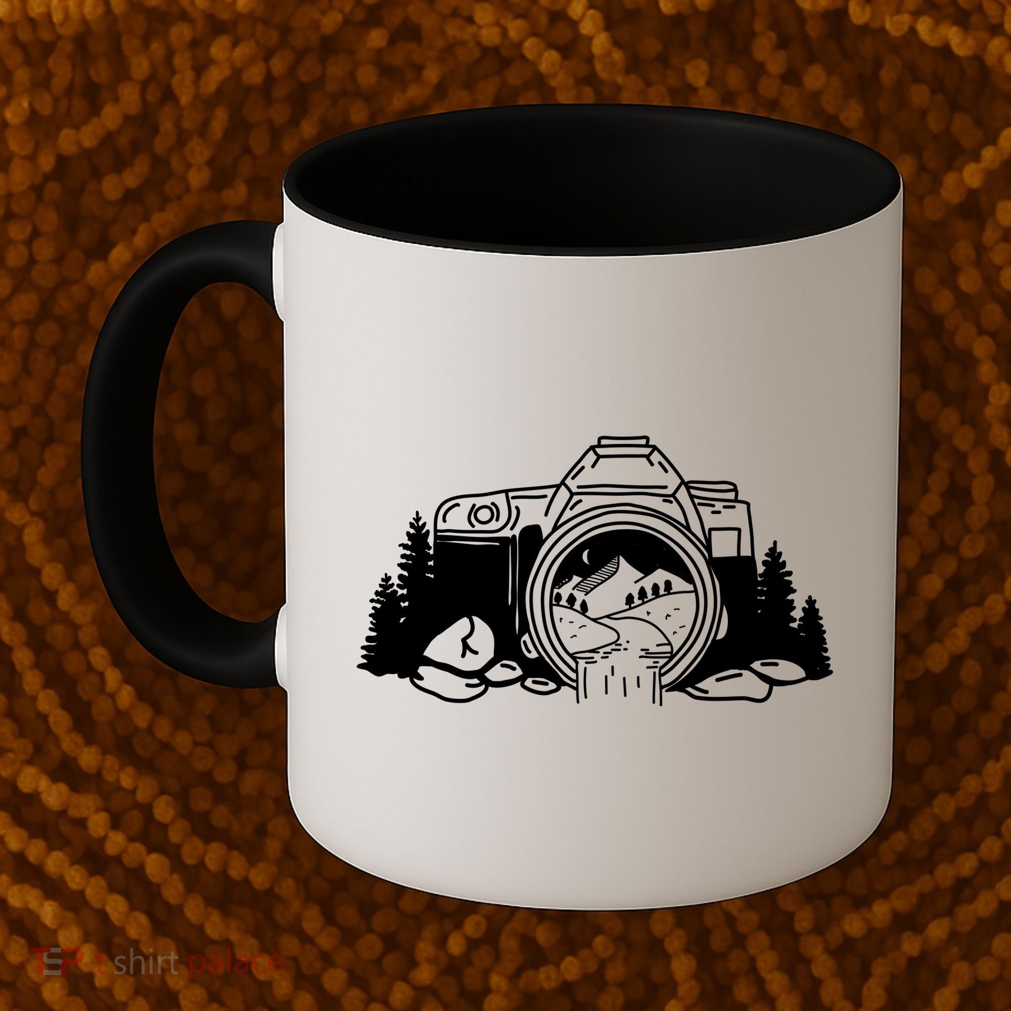 Nature Camera Waterfall Coffee Mug