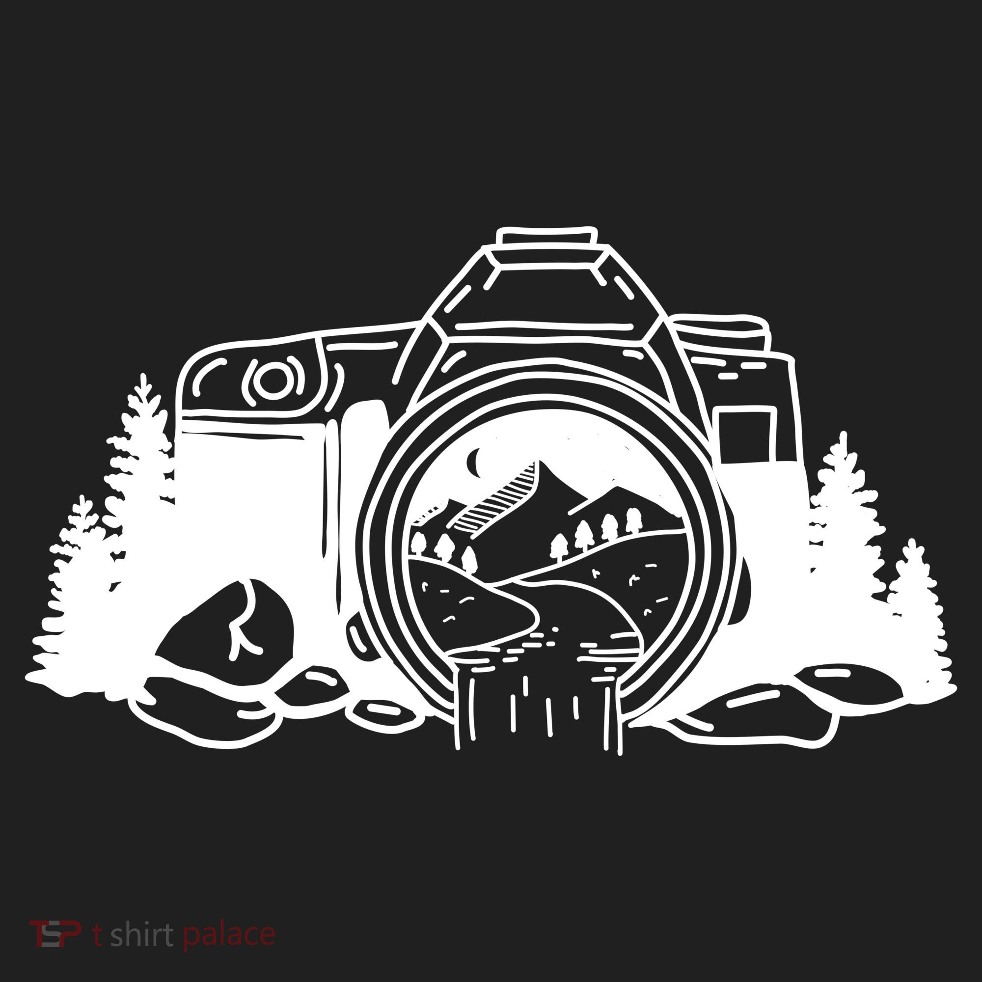 Nature Camera Waterfall Tumbler