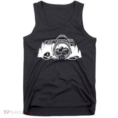 Nature Camera Waterfall Tank Top