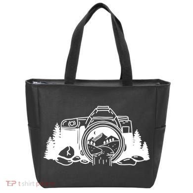 Nature Camera Waterfall Tote Bag