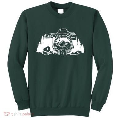 Nature Camera Waterfall Sweatshirt
