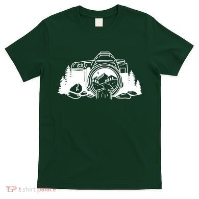 Nature Camera Waterfall T-Shirt