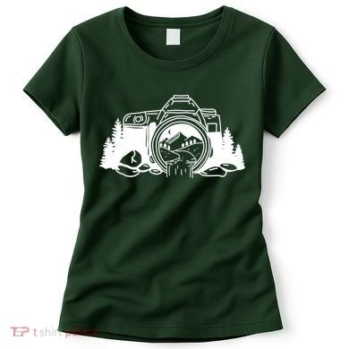 Nature Camera Waterfall Women's T-Shirt
