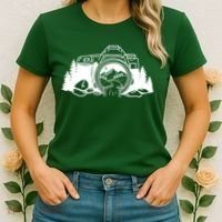 Nature Camera Waterfall Women's T-Shirt thumb 2