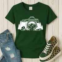 Nature Camera Waterfall Women's T-Shirt thumb 3