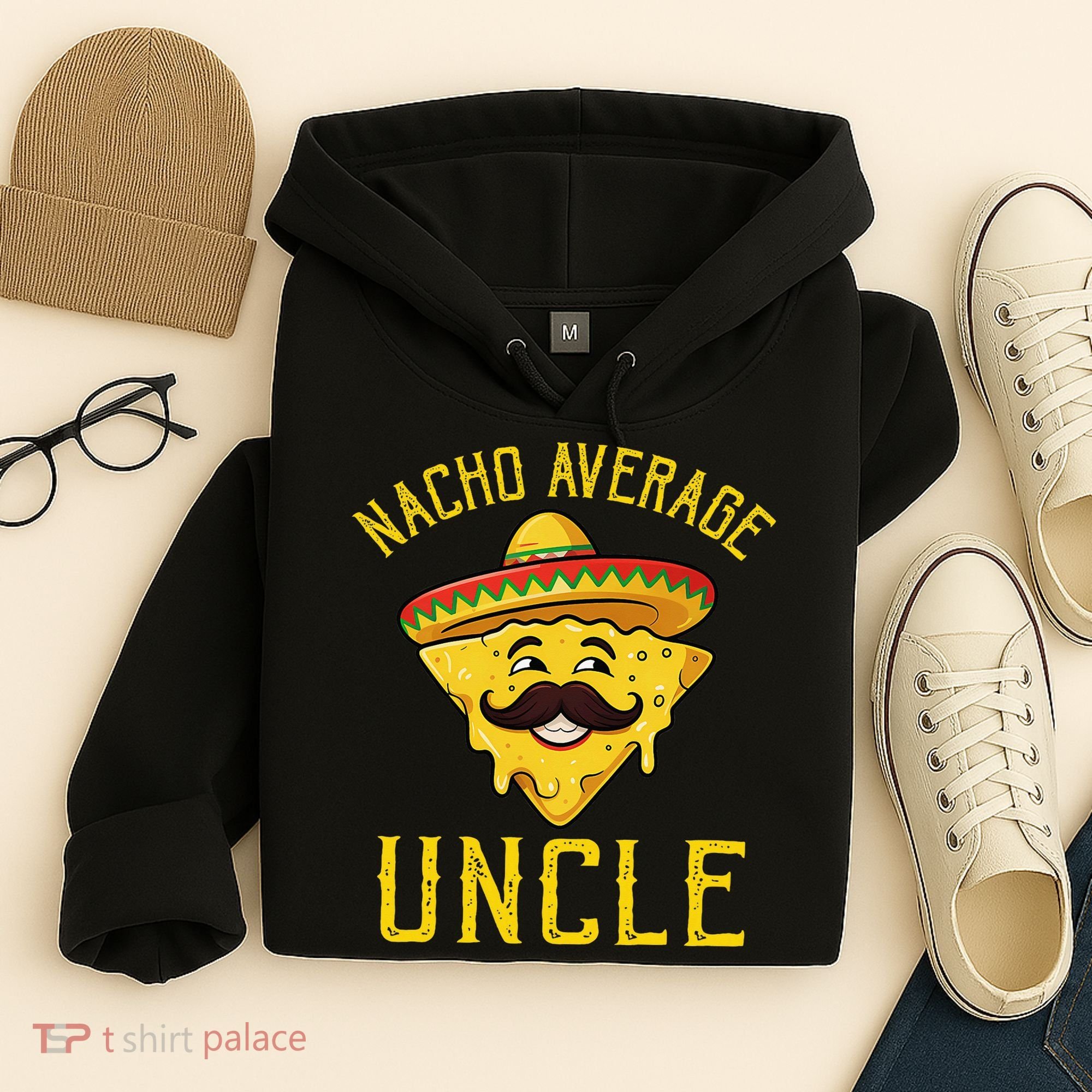Nacho Average Uncle Matching Family Cinco De Mayo Hoodie