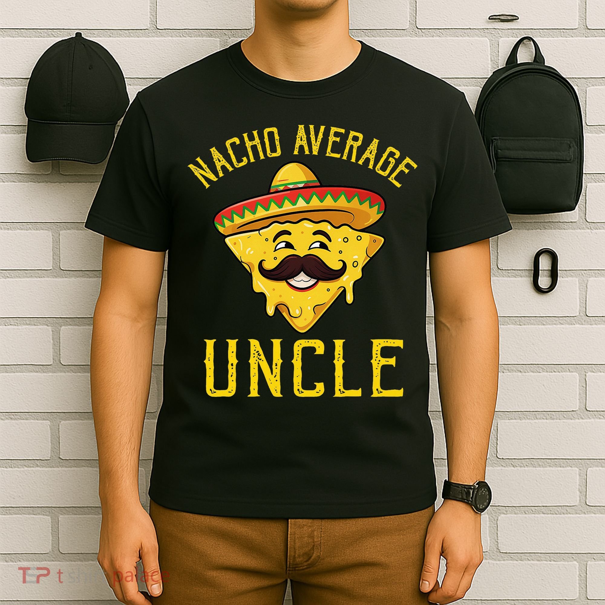 Nacho Average Uncle Matching Family Cinco De Mayo T-Shirt