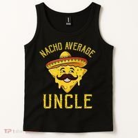 Nacho Average Uncle Matching Family Cinco De Mayo Tank Top thumb 2