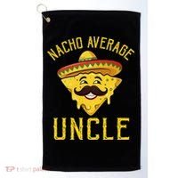 Nacho Average Uncle Matching Family Cinco De Mayo Golf Towel thumb 0