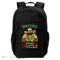 Nacho Average Uncle Funny Mexican Joke Backpack thumb 0