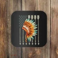 Native American Usa Flag Coaster thumb 0