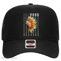 Native American Usa Flag Hat thumb 0