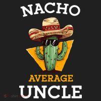 Nacho Average Uncle Funny Mexican Uncle Cactus Cinco De Mayo Beanie thumb 2
