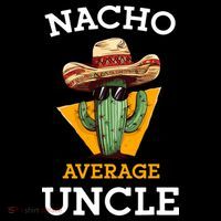Nacho Average Uncle Funny Mexican Uncle Cactus Cinco De Mayo Women's Hoodie thumb 2