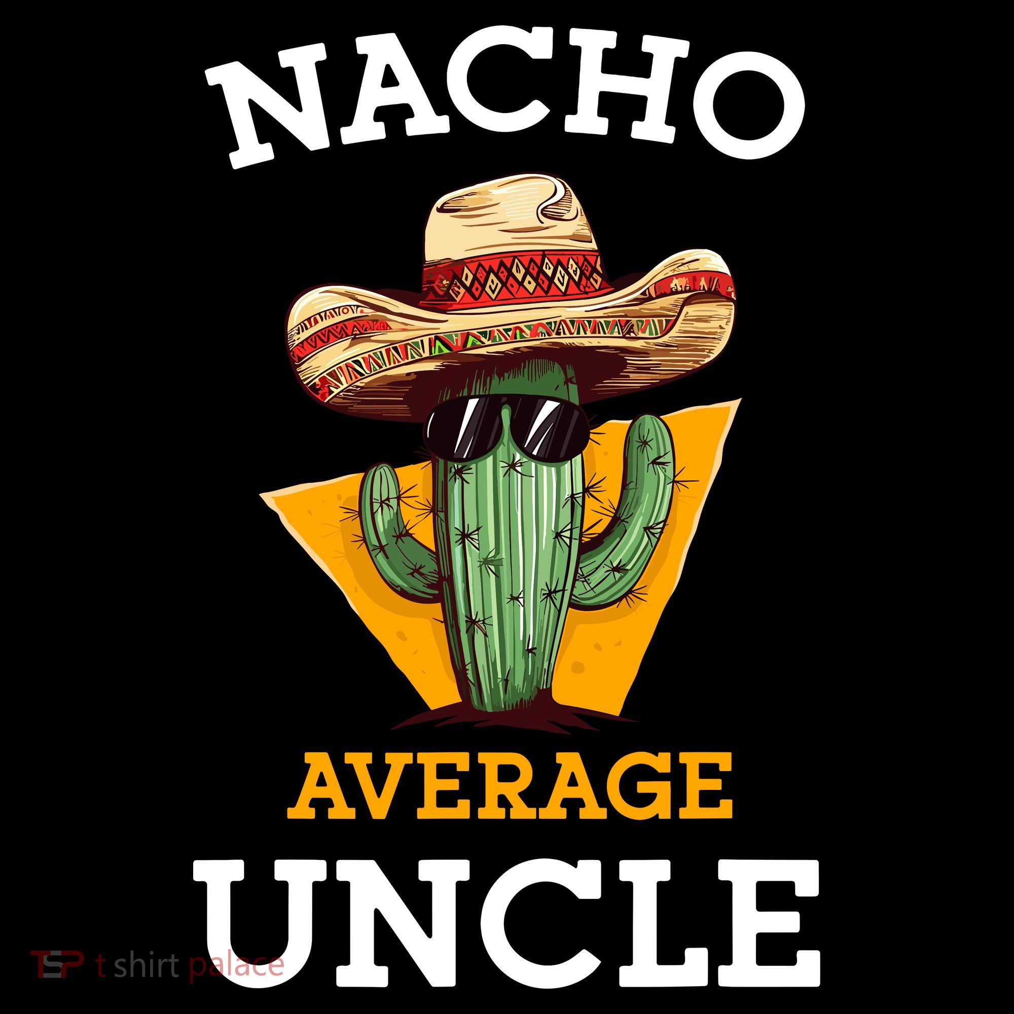 Nacho Average Uncle Funny Mexican Uncle Cactus Cinco De Mayo Women's Tank Top