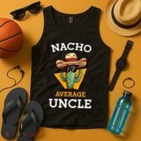 Nacho Average Uncle Funny Mexican Uncle Cactus Cinco De Mayo Tank Top thumb 4