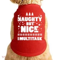Naughty But Nice I Multitask Doggie Tank thumb 0