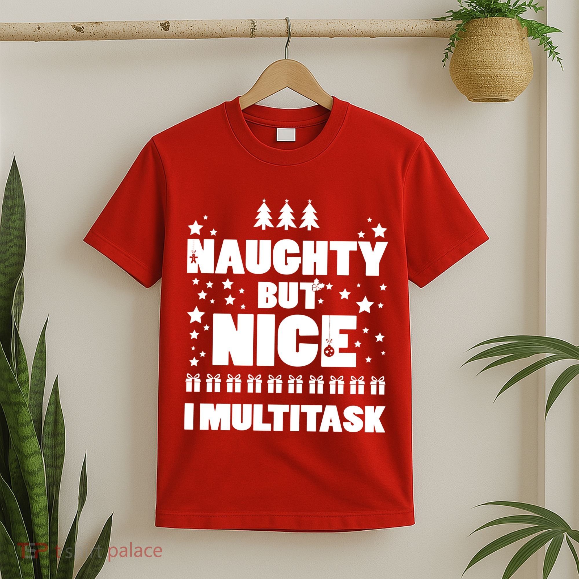 Naughty But Nice I Multitask T-Shirt