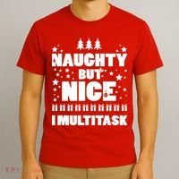 Naughty But Nice I Multitask T-Shirt thumb 3