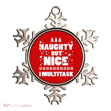 Naughty But Nice I Multitask Ornament
