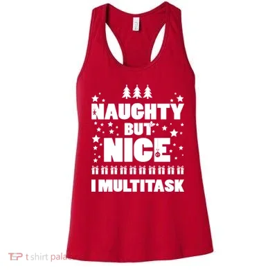 Naughty But Nice I Multitask Women's Tank Top