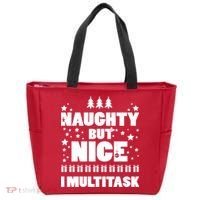 Naughty But Nice I Multitask Tote Bag thumb 0