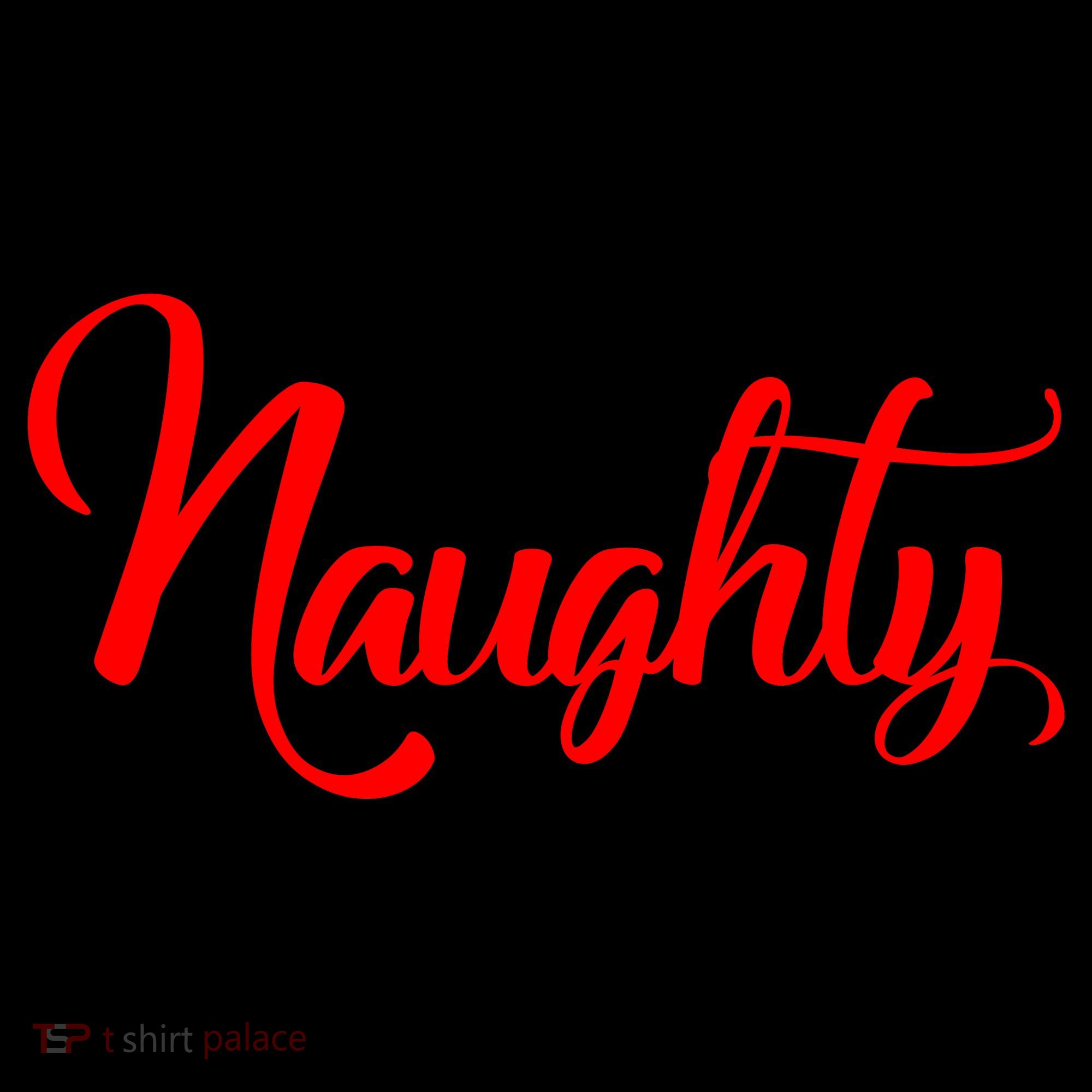 Naughty Christmas Couples Naughty and Nice Coffee Mug