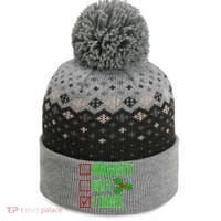 Naughty Nice I Tried Christmas The Baniff Cuffed Pom Beanie thumb 0