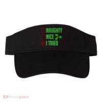 Naughty Nice I Tried Christmas Visor thumb 0