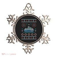 Nautical Ship Boat Ugly Christmas Sweater Ornament thumb 0