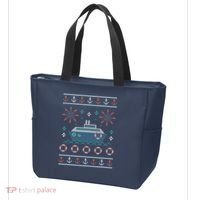 Nautical Ship Boat Ugly Christmas Sweater Tote Bag thumb 3
