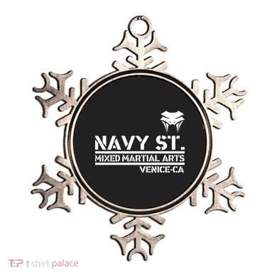 Navy St Mix Martial Arts Venice California Snake Logo Ornament
