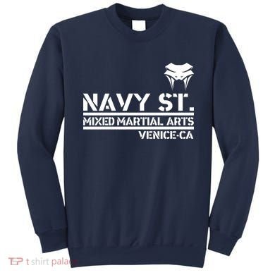 Navy St Mix Martial Arts Venice California Snake Logo Sweatshirt