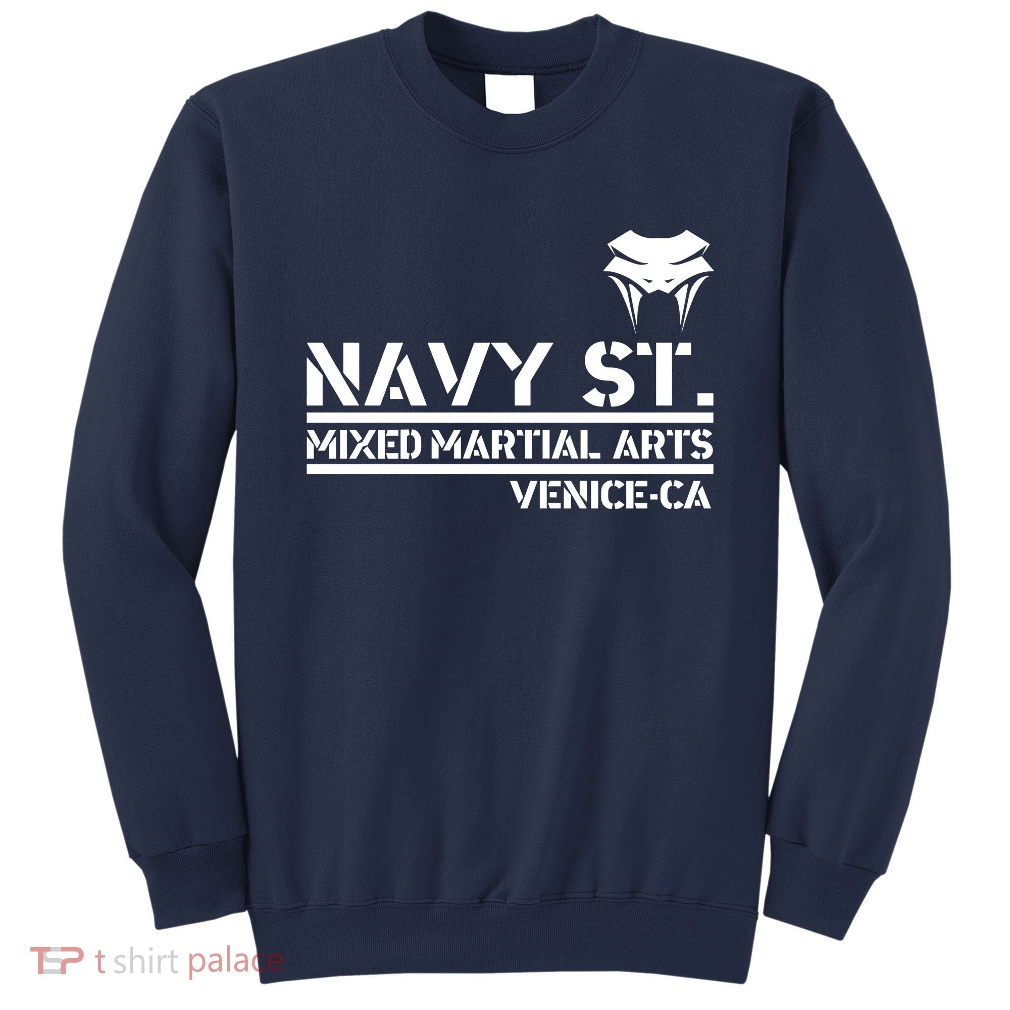 Navy St Mix Martial Arts Venice California Snake Logo Sweatshirt