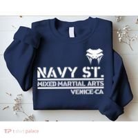 Navy St Mix Martial Arts Venice California Snake Logo Sweatshirt thumb 2