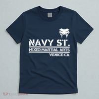 Navy St Mix Martial Arts Venice California Snake Logo T-Shirt thumb 5