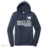 Navy St Mix Martial Arts Venice California Snake Logo Women's Hoodie thumb 0