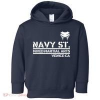 Navy St Mix Martial Arts Venice California Snake Logo Toddler Hoodie thumb 0