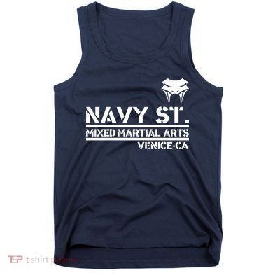 Navy St Mix Martial Arts Venice California Snake Logo Tank Top