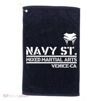 Navy St Mix Martial Arts Venice California Snake Logo Golf Towel thumb 0