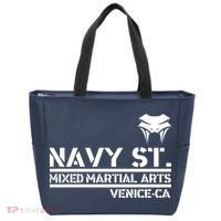 Navy St Mix Martial Arts Venice California Snake Logo Tote Bag thumb 0